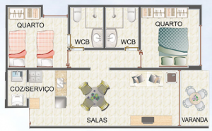 Plantas De Casas De Praia Modelos E Projetos